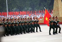 Ký ức lễ diễu binh chào mừng