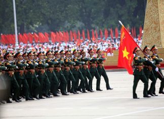 Ký ức lễ diễu binh chào mừng