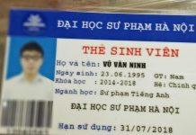 Tấm thẻ sinh viên
