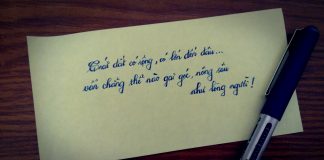 Viết cho cuộc tình buồn