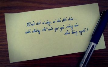 Viết cho cuộc tình buồn