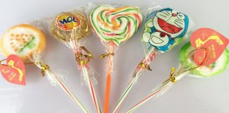 Cây kẹo mút ngọt ngào