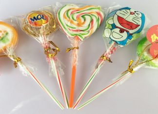 Cây kẹo mút ngọt ngào