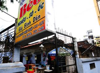 Đến nhà cụ Vương… ăn ốc