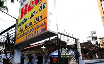 Đến nhà cụ Vương… ăn ốc