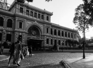 Cảnh yên bình của Sài Gòn năm 1945