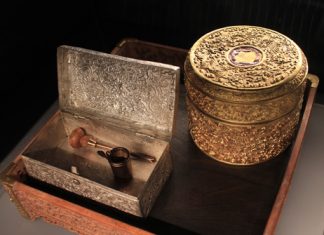 Bộ đồ ăn trầu của tầng lớp quý tộc Việt