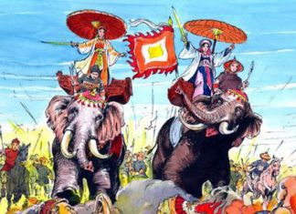 Hai Bà Trưng đánh giặc nào?